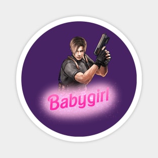 Leon Kennedy Babygirl Magnet